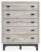 Vessalli Two-tone Chest of Drawers - B1036-345 - Vega Furniture