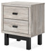 Vessalli Two-tone Nightstand - B1036-92 - Vega Furniture