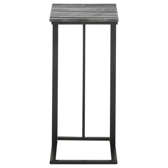 Vicente Gray Accent Table with Marble Top - 936034 - Vega Furniture