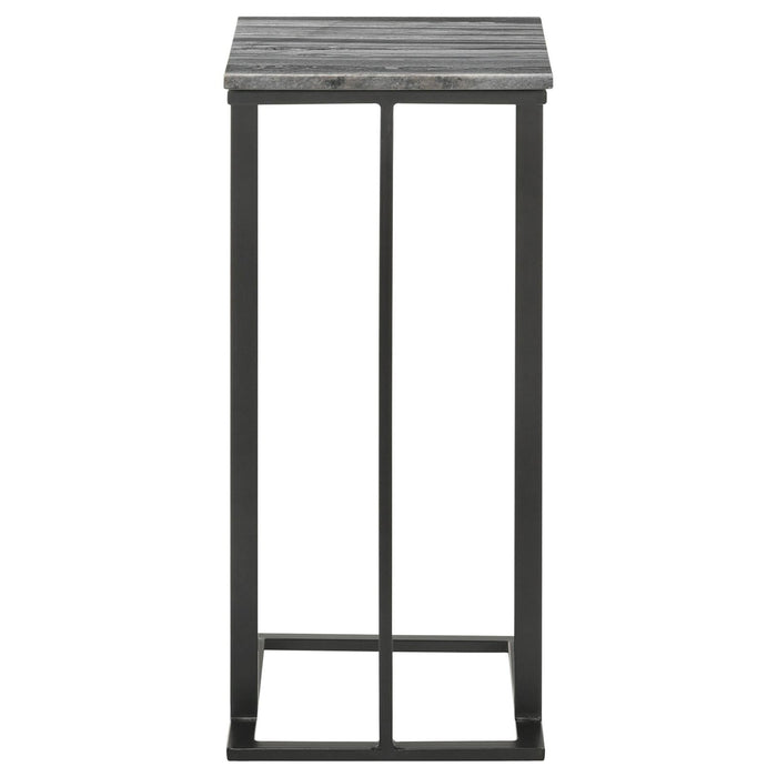 Vicente Gray Accent Table with Marble Top - 936034 - Vega Furniture