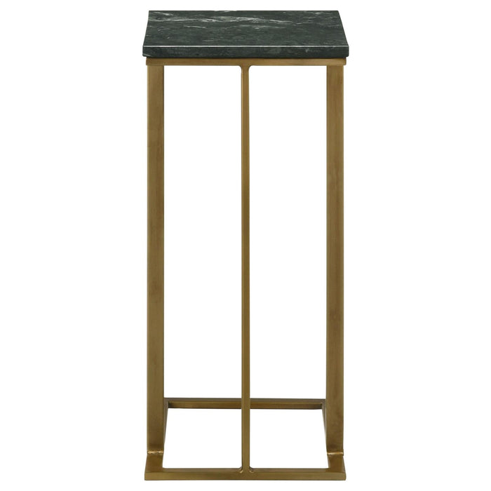 Vicente Gray Accent Table with Marble Top - 936035 - Vega Furniture