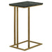 Vicente Gray Accent Table with Marble Top - 936035 - Vega Furniture