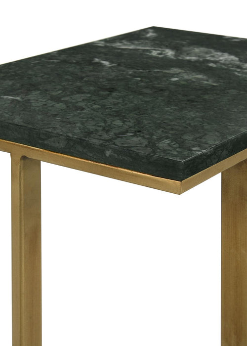 Vicente Gray Accent Table with Marble Top - 936035 - Vega Furniture