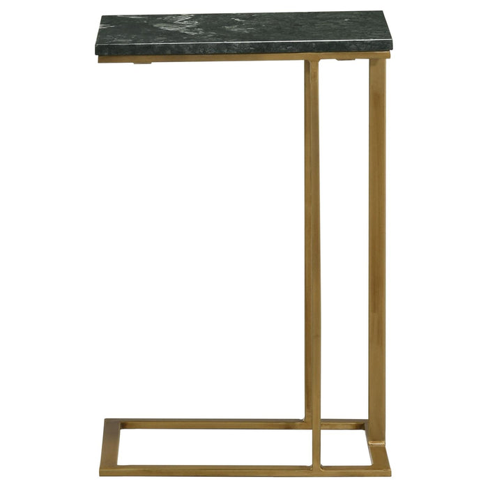 Vicente Gray Accent Table with Marble Top - 936035 - Vega Furniture