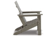Visola Gray Adirondack Chair - P802-898 - Vega Furniture