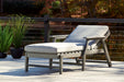 Visola Gray Chaise Lounge with Cushion - P802-815 - Vega Furniture