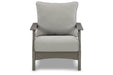 Visola Gray Lounge Chair with Cushion, Set of 2 - P802-820 - Vega Furniture