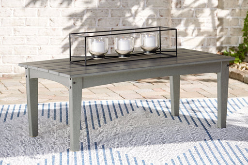 Visola Gray Outdoor Coffee Table - P802-701 - Vega Furniture