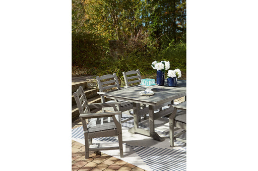 Visola Gray Outdoor Dining Table - P802-625 - Vega Furniture