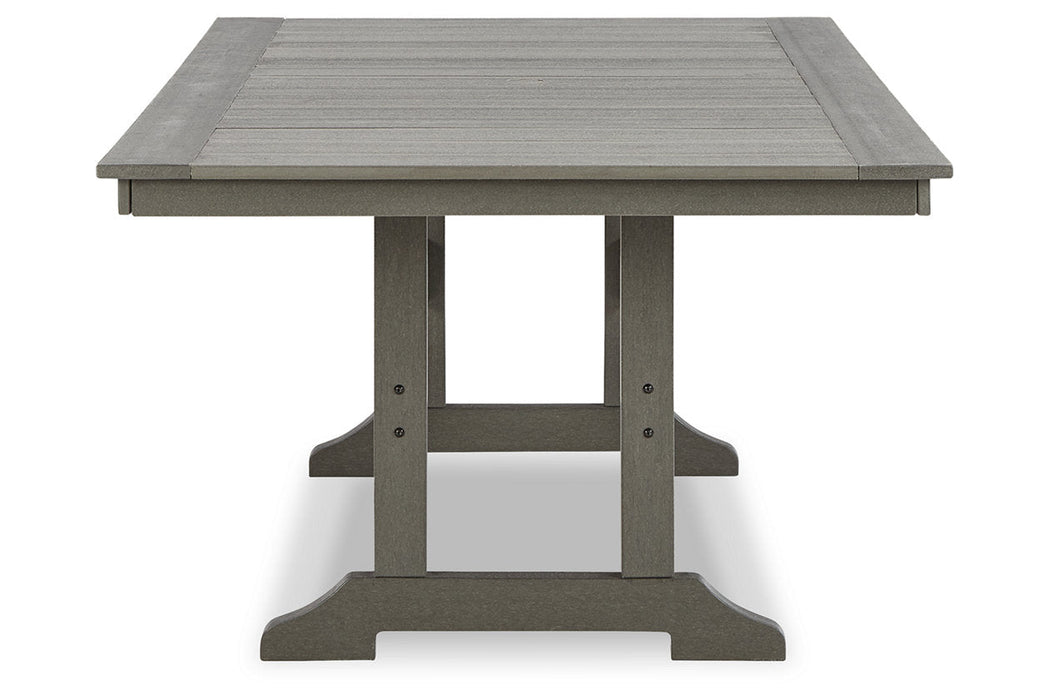 Visola Gray Outdoor Dining Table - P802-625 - Vega Furniture