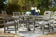 Visola Gray Outdoor Dining Table - P802-625 - Vega Furniture