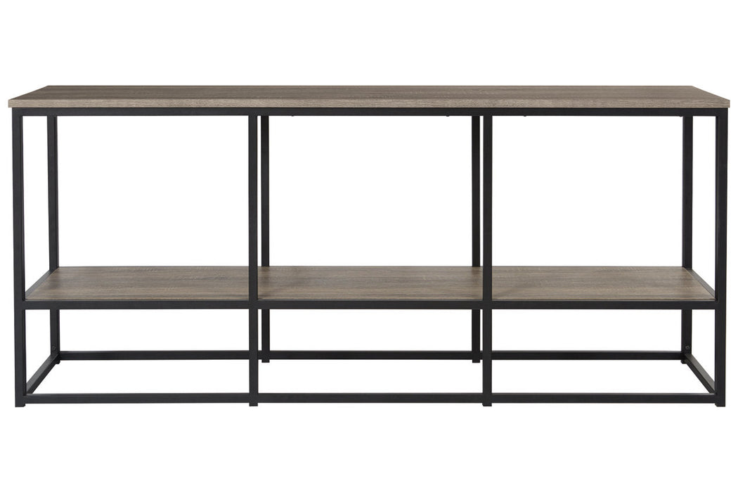 Wadeworth Brown/Black 65" TV Stand - W301-10 - Vega Furniture