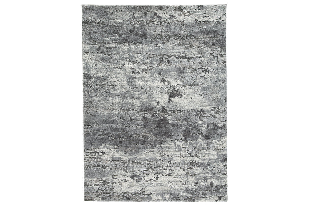 Wadyka Black/Cream/Gray Large Rug - R404481 - Vega Furniture