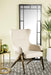 Walker Cream/Bronze Upholstered Accent Chair - 903052 - Vega Furniture