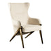 Walker Cream/Bronze Upholstered Accent Chair - 903052 - Vega Furniture