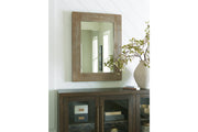 Waltleigh Distressed Brown Accent Mirror - A8010277 - Vega Furniture