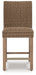 Walton Bridge Driftwood Outdoor Bar Stool (Set of 2) - P749-130 - Vega Furniture