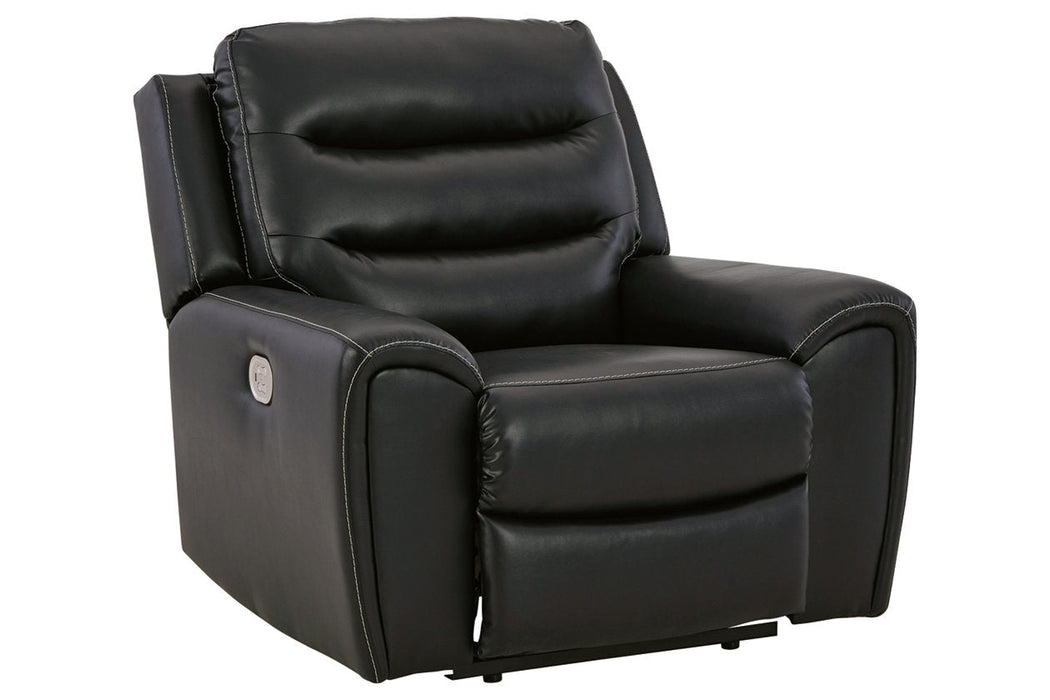 Warlin Black Power Recliner - 6110513 - Vega Furniture