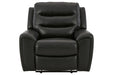 Warlin Black Power Recliner - 6110513 - Vega Furniture