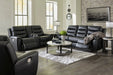Warlin Black Power Reclining Living Room Set - SET | 6110515 | 6110518 - Vega Furniture