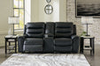 Warlin Black Power Reclining Loveseat with Console - 6110518 - Vega Furniture
