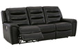 Warlin Black Power Reclining Sofa - 6110515 - Vega Furniture