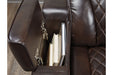 Warnerton Chocolate Power Recliner - 7540713 - Vega Furniture