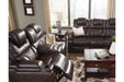 Warnerton Chocolate Power Reclining Sofa - 7540715 - Vega Furniture