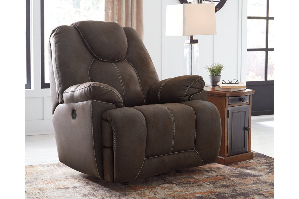 Warrior Fortress Coffee Power Recliner - 4670198 - Vega Furniture