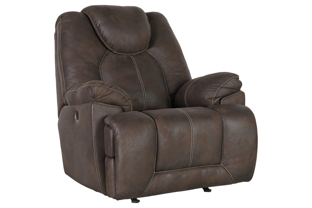 Warrior Fortress Coffee Power Recliner - 4670198 - Vega Furniture