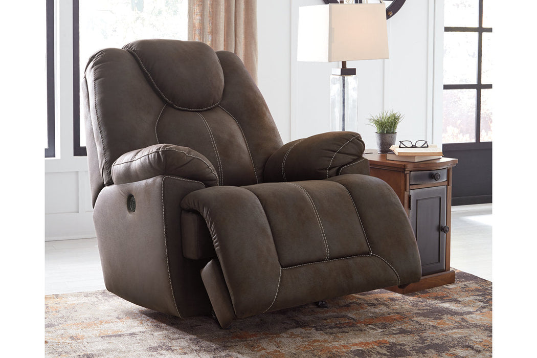 Warrior Fortress Coffee Power Recliner - 4670198 - Vega Furniture