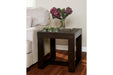 Watson Dark Brown End Table - T481-2 - Vega Furniture