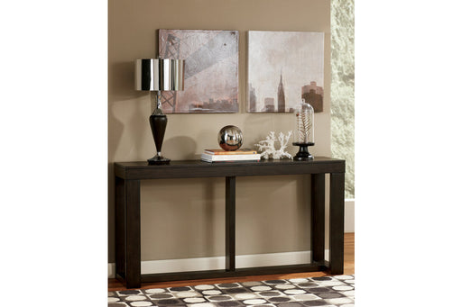 Watson Dark Brown Sofa/Console Table - T481-4 - Vega Furniture