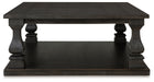 Wellturn Black Coffee Table - T749-1 - Vega Furniture