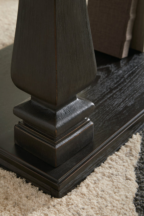 Wellturn Black Sofa Table - T749-4 - Vega Furniture