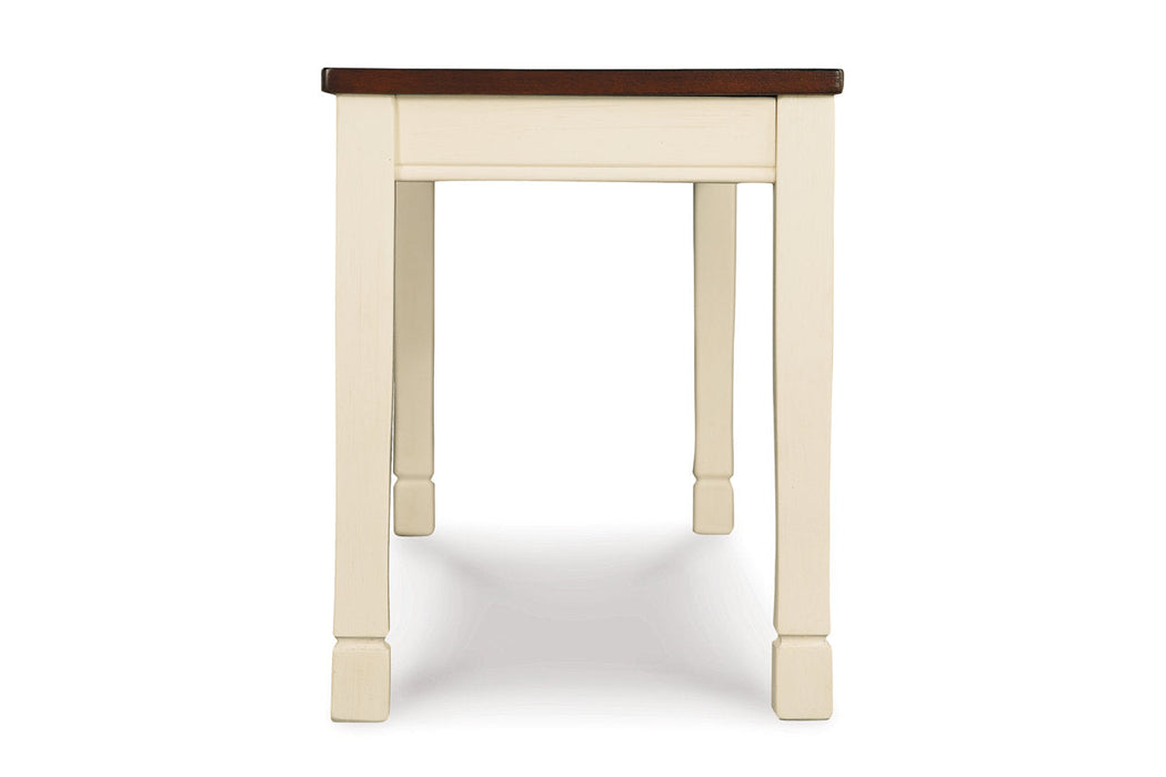 Whitesburg Brown/Cottage White Dining Bench - D583-00 - Vega Furniture