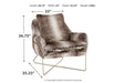 Wildau Gray Accent Chair - A3000054 - Vega Furniture