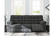 Wilhurst Marine Reclining Sofa with Drop Down Table - 5540389 - Vega Furniture