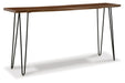 Wilinruck Brown/Black Counter Height Dining Table - D402-52 - Vega Furniture