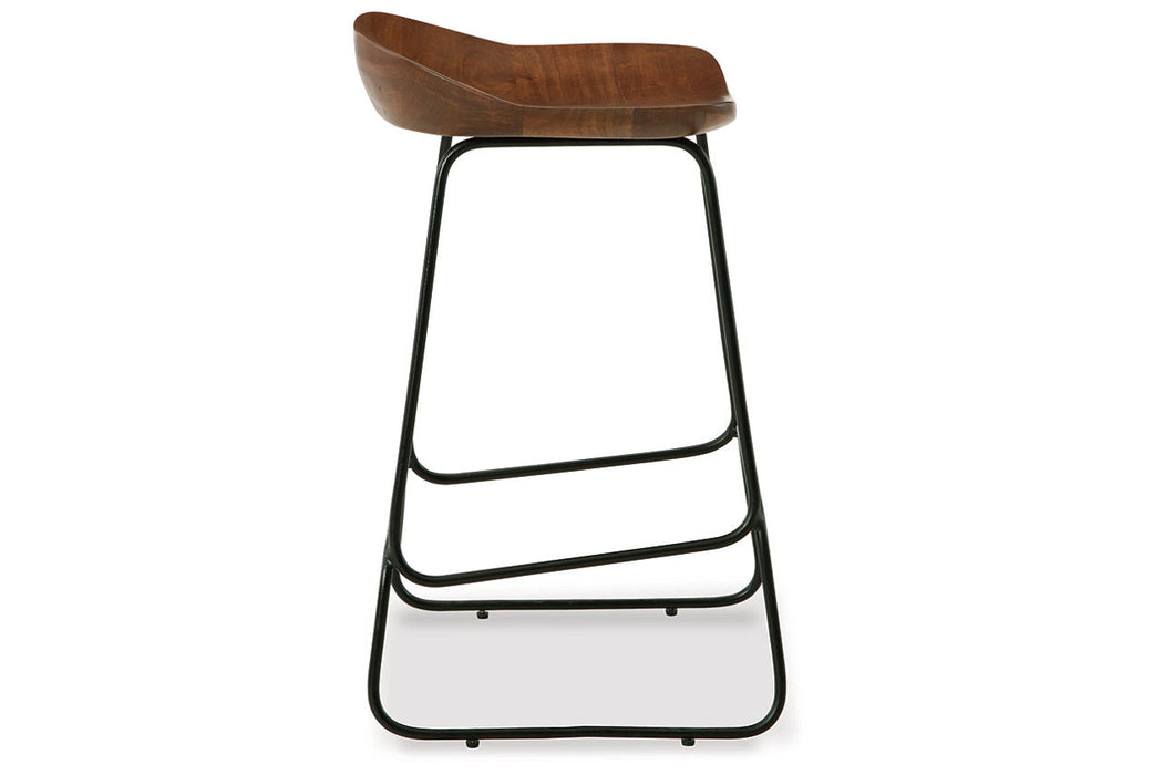 Wilinruck Brown/Black Counter Height Stool, Set of 3 - D402-024 - Vega Furniture