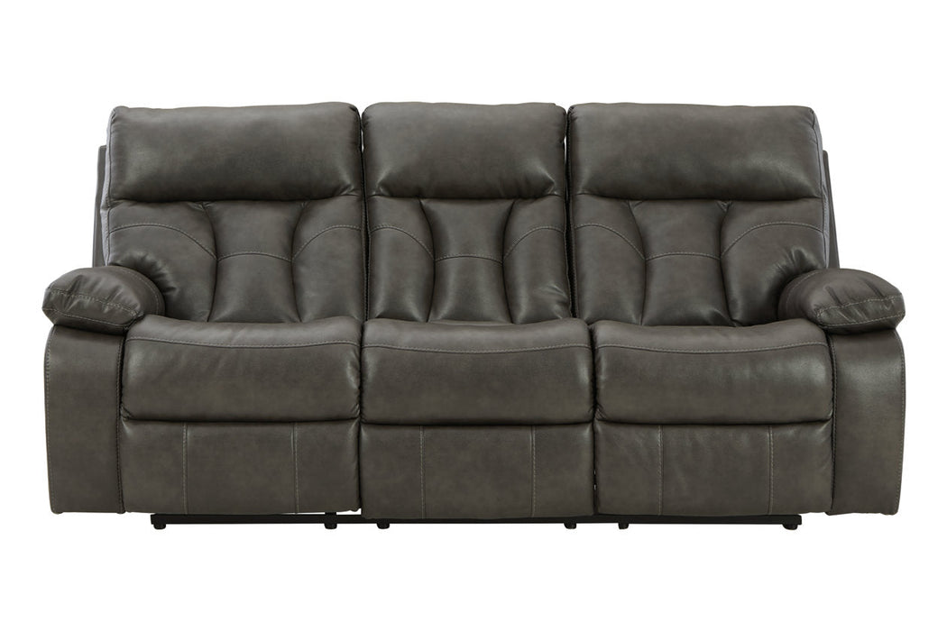 Willamen Quarry Reclining Sofa with Drop Down Table - 1480189 - Vega Furniture