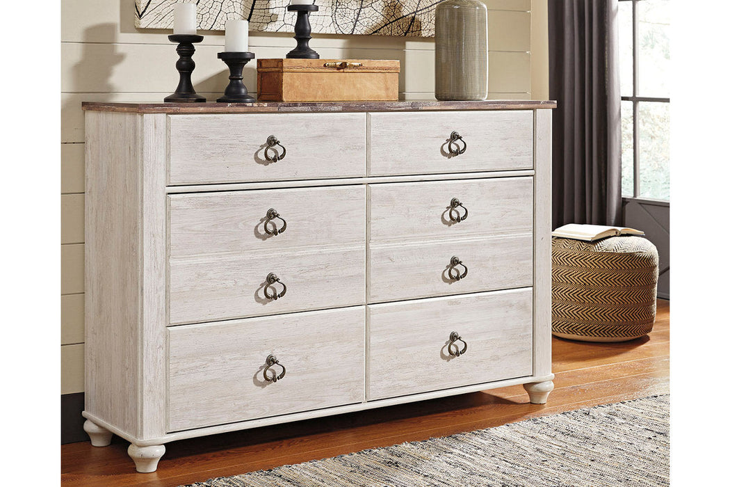 Willowton Two-tone Dresser - B267-31 - Vega Furniture