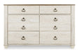 Willowton Two-tone Dresser - B267-31 - Vega Furniture