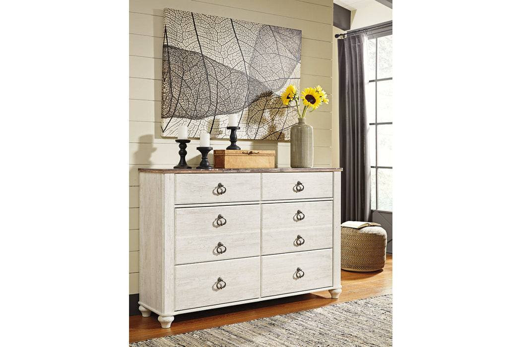 Willowton Two-tone Dresser - B267-31 - Vega Furniture