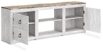 Willowton Whitewash 72" TV Stand - W267-168 - Vega Furniture