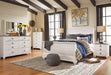 Willowton Whitewash Sleigh Bedroom Set - SET | B267-74 | B267-77 | B267-96 | B267-92 | B267-46 - Vega Furniture