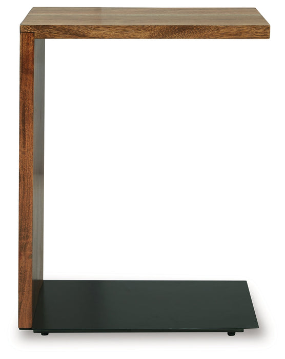 Wimshaw Brown/Black Accent Table - A4000618 - Vega Furniture