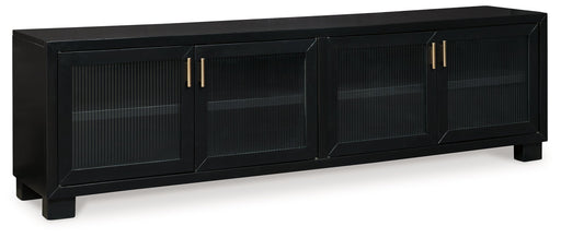 Winbardi Black 85" TV Stand - W786-78 - Vega Furniture