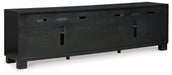 Winbardi Black 85" TV Stand - W786-78 - Vega Furniture