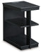 Winbardi Black Chairside End Table - T786-7 - Vega Furniture